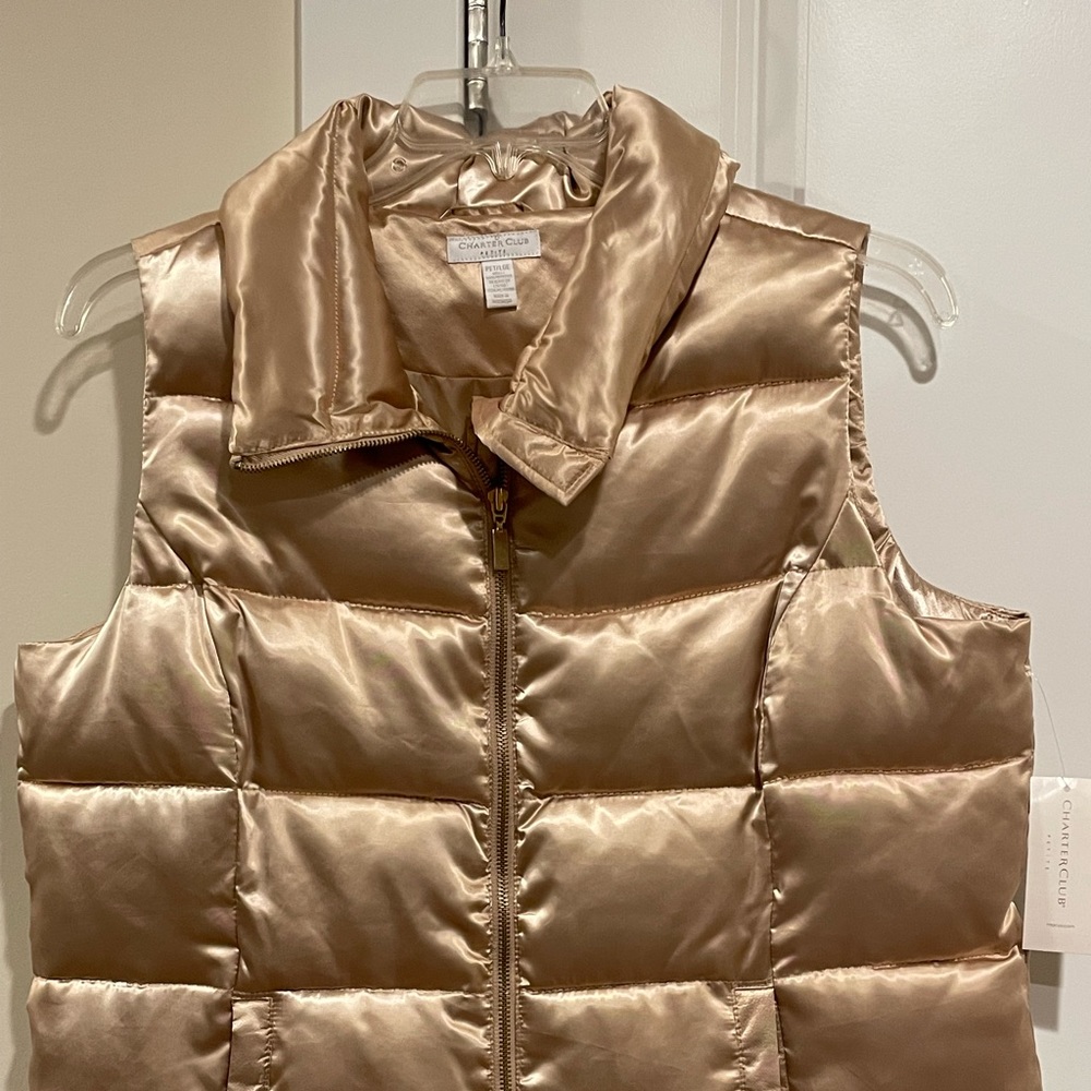 Charter Club Bomber Vest